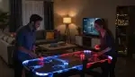 LED Airhockey Tisch: Spektakel für Zuhause