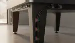 Ordnung unterm Airhockey-Tisch: Kabelclips