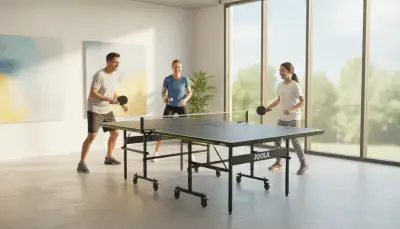 Flexibler Spielspaß: Klappbare Tischtennisplatten