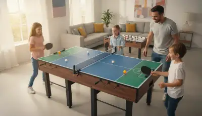 Klappbarer Multifunktionstisch: Spielspaß für jeden Raum