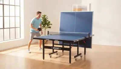 Platzsparende Tischtennisplatten: Clever aufgestellt