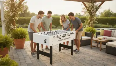 Robuster Spielspaß: Dein Outdoor Kickertisch