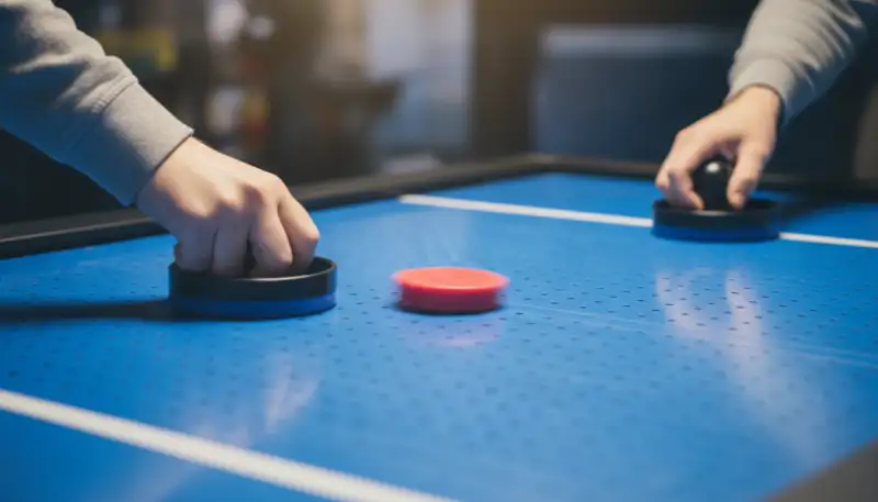 Airhockey Schläger: Material, Form & Performance