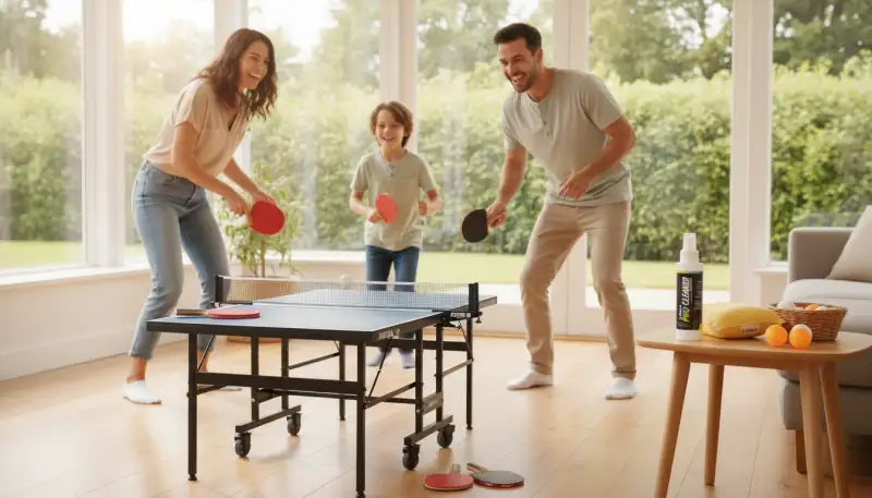 Mini-Tischtennisplatten: Kompakter Spielspaß für Zuhause
