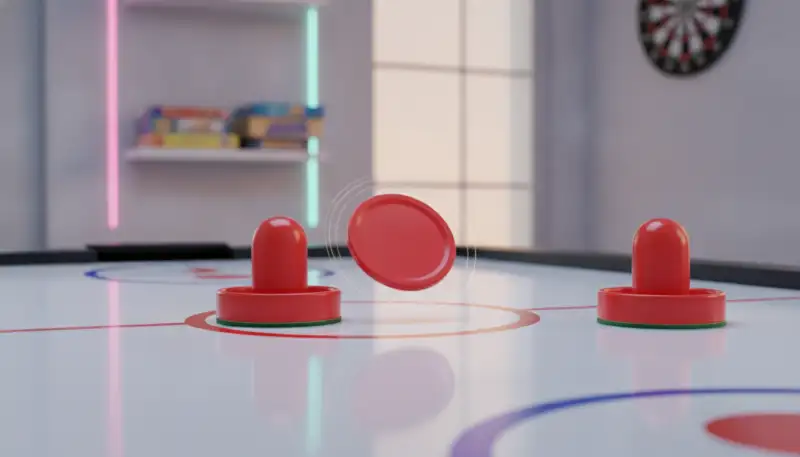 Präzise Tore: Airhockey Pucksensoren