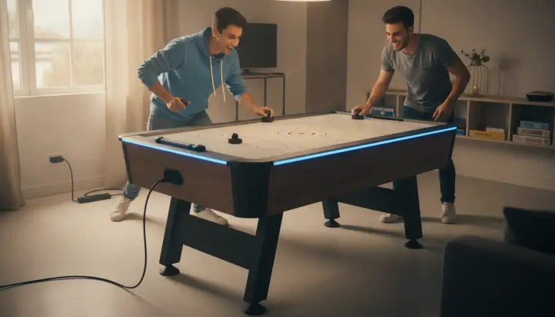 Sicherer Spielspaß: Überspannungsschutz für Airhockey