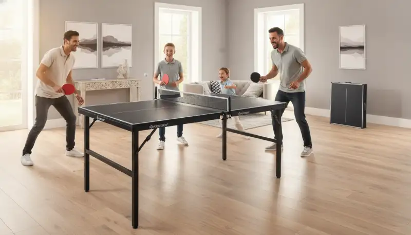 Sicherheit bei Indoor-Tischtennisplatten
